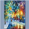 Image 1 : Leonid Afremov "Under the Gaze" Limited Edition Giclee on Canvas, Numbered and Signed; Certificate o