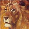 Image 2 : "Lion" Limited Edition Giclee on Canvas by Stephen Fishwick, Numbered and Signed with COA. This piec