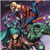 Image 2 : Marvel Comics "Avengers and the Infinity Gauntlet #3" Numbered Limited Edition Giclee on Canvas by T