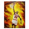 Image 1 : Dimitry Turchinsky- Original Oil on Canvas "Easy Dunk"