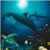 Image 2 : "Undersea Life" Limited Edition Giclee on Canvas by Renowned Artist Wyland, Numbered and Hand Signed