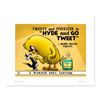 Image 1 : "Hyde and Go Tweet- color" Numbered Limited Edition Giclee from Warner Bros. with Certificate of Aut