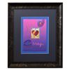 Image 1 : Peter Max- Original Mixed Media "Heart"