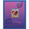 Image 2 : Peter Max- Original Mixed Media "Heart"