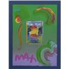 Image 2 : Peter Max- Original Mixed Media "Better World"