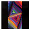 Image 2 : Victor Vasarely (1908-1997), "Hommage Al'hexagone Portfolio" Includes 10 Heliogravure Prints, Titled