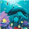 Image 2 : "Sea of Light" Limited Edition Giclee on Canvas (36" x 24") by renowned artist WYLAND, Numbered and 