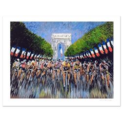 Guy Buffet,  The Finish Line  Limited Edition Serigraph; Numbered and Hand Signed with Certificate o