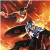 Image 2 : Marvel Comics "Captain America #607" Numbered Limited Edition Giclee on Canvas by Mitchell Breitweis