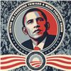 Image 2 : Shepard Fairey, "Yes We Did! (2008)" Offset Lithograph Marking Barack Obama's Historic Victory with 