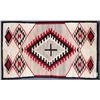 Image 1 : Navajo Rug / " Double Diamond W/ Cross.  109688
