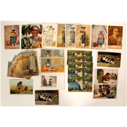 Hopi Moki Women Post Cards  100528