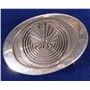 Image 1 : Hopi Sterling Silver Maze Belt Buckle by Jason Takala.  108279