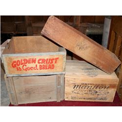 Manitou Mineral Water Original Wood Box  108314