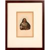 Image 1 : Native American  Lithograph / " The Mink" / By George Catlin.  109616