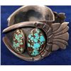 Image 2 : Sterling Silver and Turquoise Watch Bracelet  108274