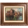 Image 1 : Oil Painting/ " Eastern Harbor" / By Mottola  109672