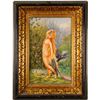 Image 1 : Nude Nymph,  With Fish Skin and Raven Painting  77465