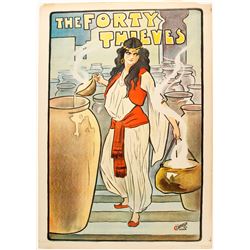 Forty Thieves Lithograph  78964