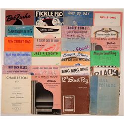 Jazz and Blues Sheet Music Folio  108815