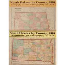 North and South Dakota Maps (2)  63232