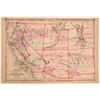 Image 1 : Map of California & Territories of N.M., AZ, Colorado, NV & Utah  108547