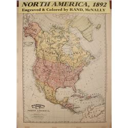 North America Map  58770