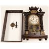Image 1 : Old Chinese Table Lamp and Latice Frame  108510