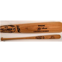Game Bat Signed By Yogi Berra  104558
