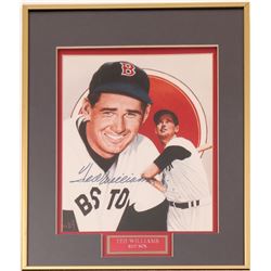 Signed 8 x 10 of Ted Williams  104543