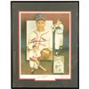Image 1 : Signed Enos Slaughter Lithograph by Christoper Paulson  104555