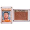 Image 1 : TOPPS The Sporting News- Mickey Mantle Card  104079