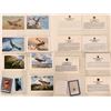 Image 1 : American Fighter Aces, Pilot-Autographed, Artistic Aviation Post Card Collection, Featuring Oil Pain