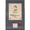 Image 1 : Autographed sketch of Lieutenant Walter Schuk by Lonnie Ortega  109504
