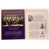 Image 2 : Flying Tigers American Volunteer Group Chinese Air Force Reunion Autographed Program and Black and W