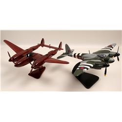 WWII P-38 Mahogany and DH-98  108879