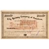 Image 1 : City Railway Company of Pasadena Stock Certificate  106865