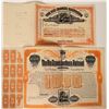 Image 1 : Rio Grande Southern Railroad Company Bond & Stock  107459