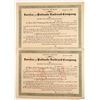 Image 1 : Eureka & Palisade Railroad Co -1st Mortgage Bond receipt  83858