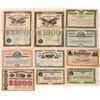 Image 1 : 10 Different New York Railroad Stock Certificates & Bonds  107488