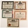 Image 1 : Utah Railroad stock certificates  83849