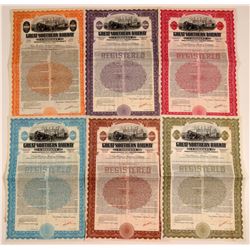 Great Northern Railway Specimen Bonds  106663