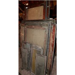 Railroad Parlor Car Framed Windows  108394