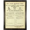 Image 1 : Marble Flyer / Telegram - Gazette Subscriptions.  100708