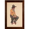 Image 1 : Cowboy On The Fence / Coors Beer Advertising.  109622
