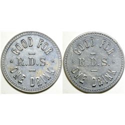 R.D.S. Drink Token  101225