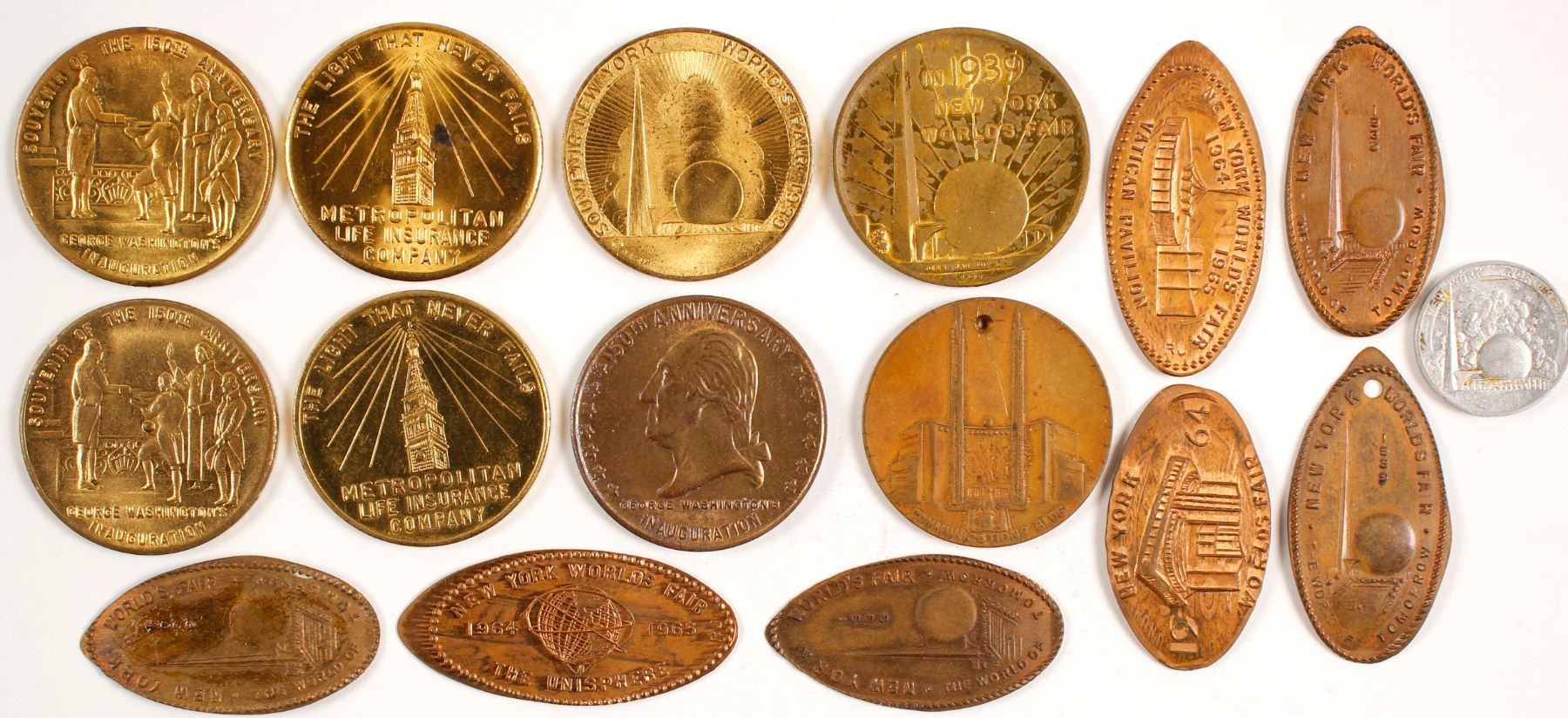 Fair Tokens World's Fair Token/Penny Collection 83907