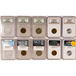Five Collectable Western Saloon Tokens  108371