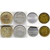 Image 1 : Four Western Saloon Tokens - Slabbed  108479