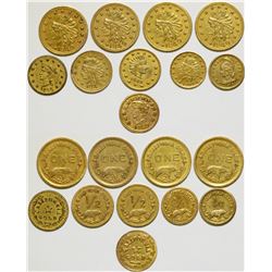 California Gold Tokens  108627